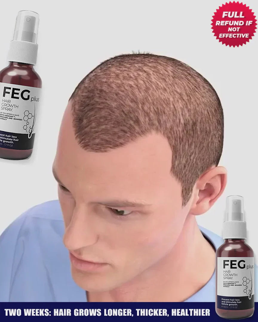 FEG PLUS Hair Growth Spray ( Made in USA )