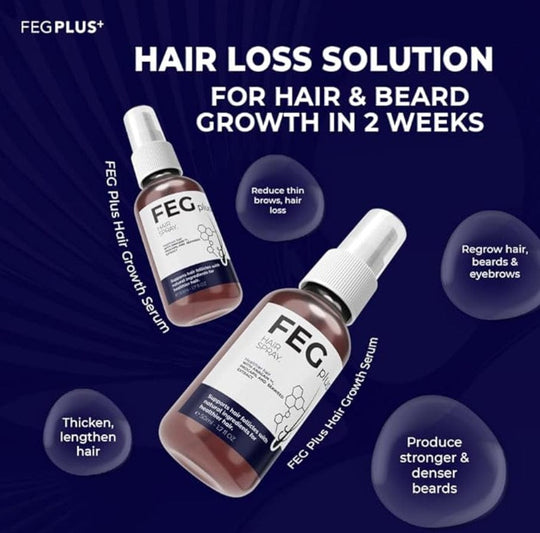 FEG PLUS Hair Growth Spray ( Made in USA )